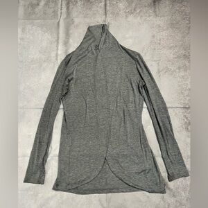 Eileen Fisher Heather Gray cardigan